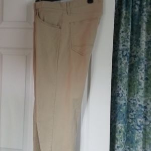 Heavy twill Khaki jeans 36x32